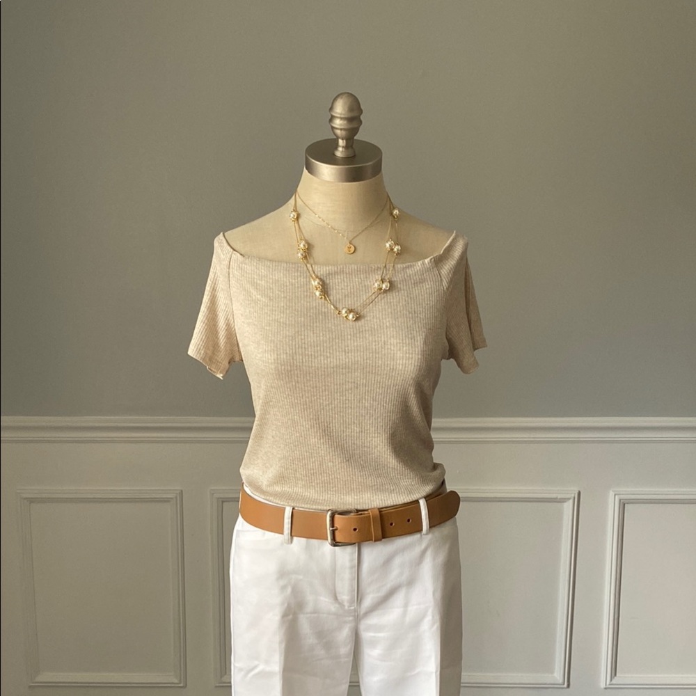 I Love S&S Off-Shoulder Top